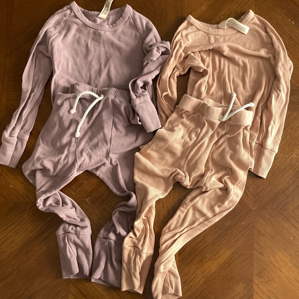 Bundle of Childhoods Rib Knit Sets